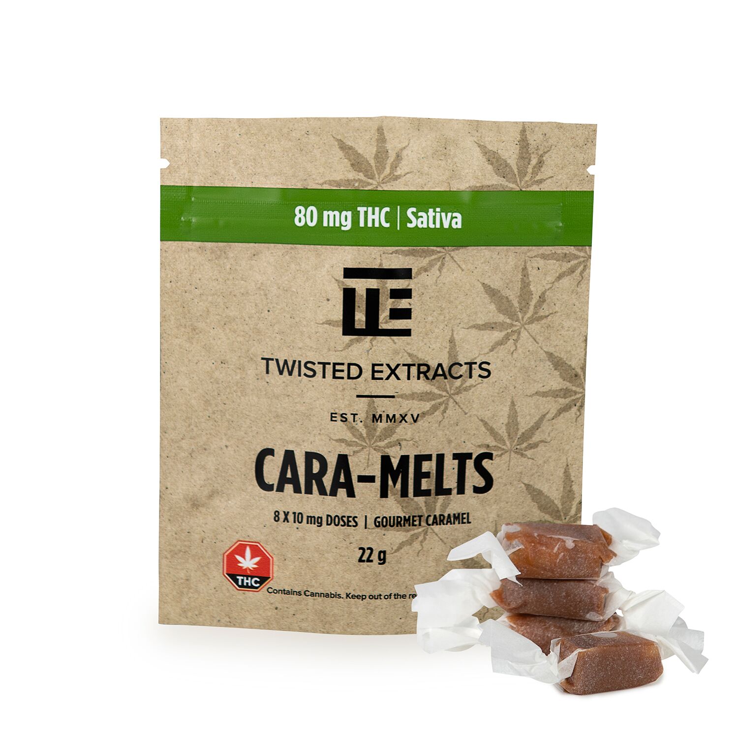 Cara-Melts-Sativa | BC Weed Edible Canada Twisted Extracts - Cara-Melts - Sativa | BC Weed Edible Canada
