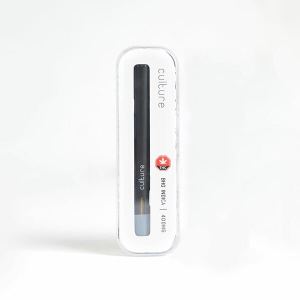 Culture Pens – Culture Black (Indica) – 0.5ml – 400mg THC | BC Weed Edible Canada