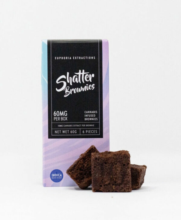 Euphoria Extractions – Shatter Brownies (Indica) | BC Weed Edible Canada Euphoria Extractions – Shatter Brownies (Indica) | BC Weed Edible Canada