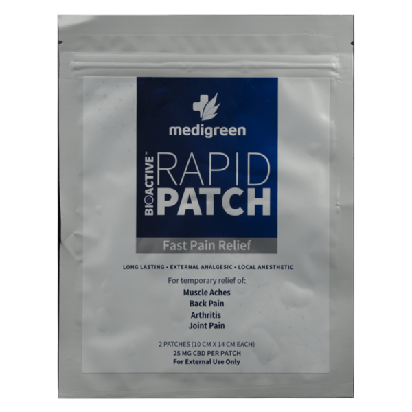 Medigreen Rapid CBD Patch – Fast Pain Relief | BC Weed Edible Canada Medigreen Rapid CBD Patch – Fast Pain Relief | BC Weed Edible Canada