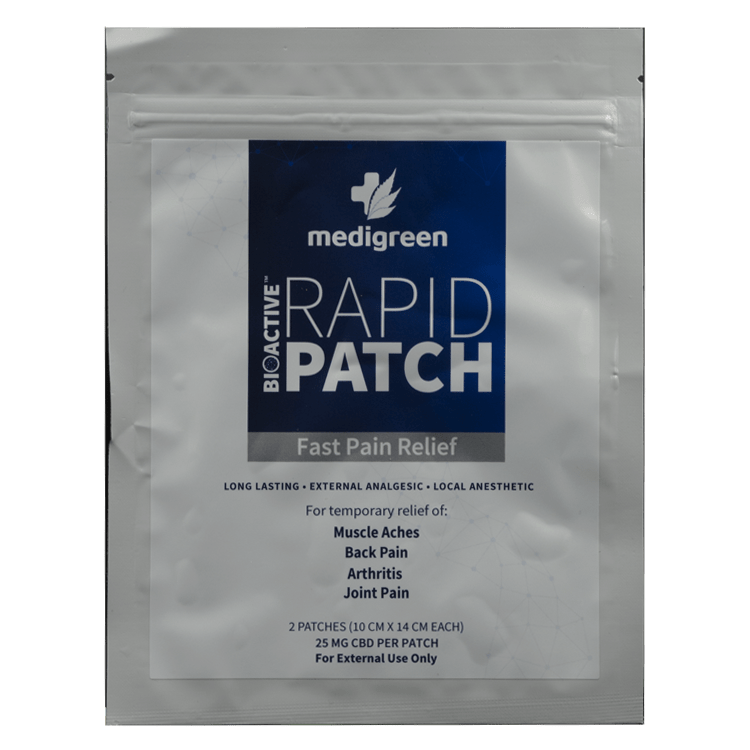 Medigreen Rapid CBD Patch – Fast Pain Relief | BC Weed Edible Canada Medigreen Rapid CBD Patch – Fast Pain Relief | BC Weed Edible Canada