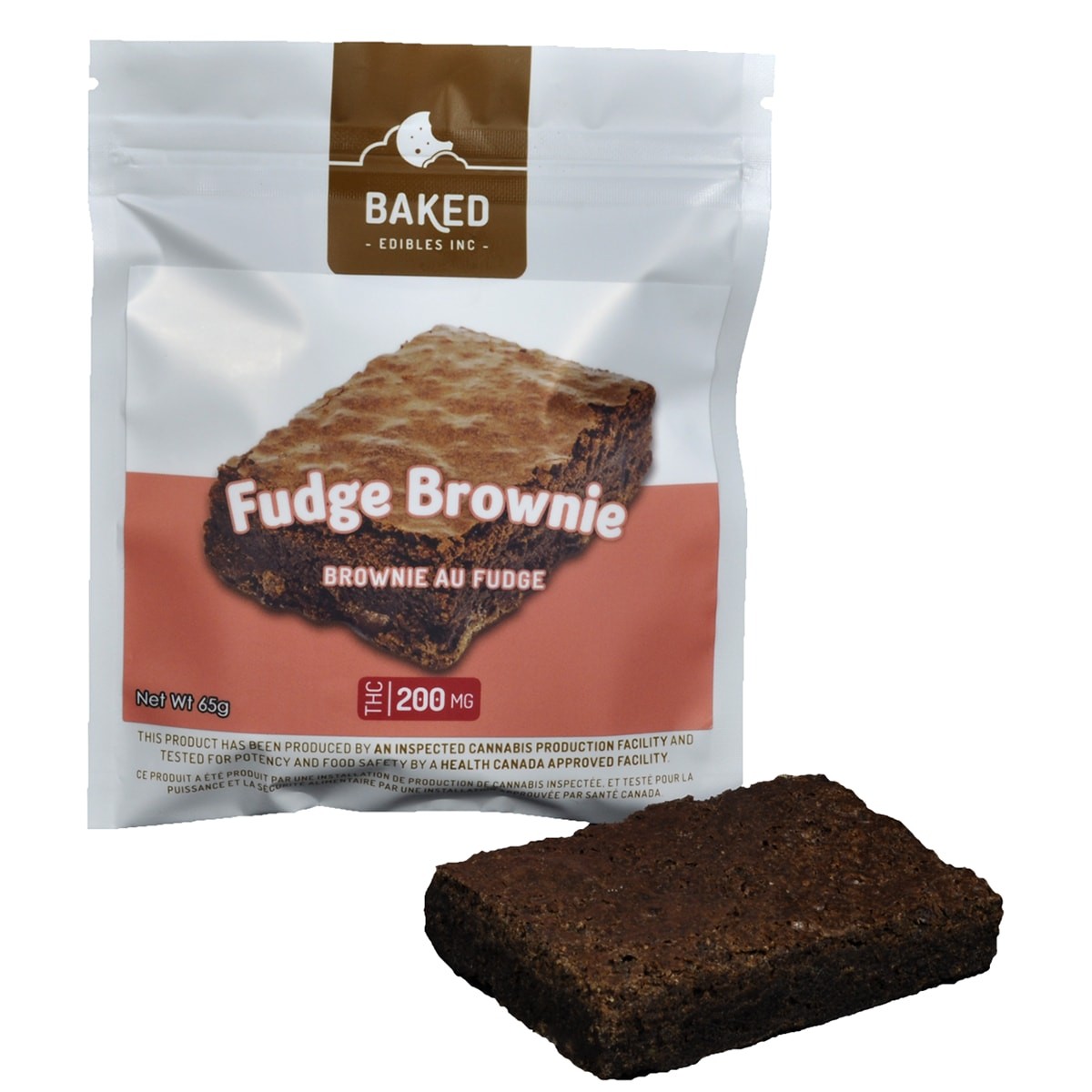 Baked Edibles – Fudge Brownie 200mg THC | BC Weed Edible Canada Baked Edibles – Fudge Brownie 200mg THC | BC Weed Edible Canada