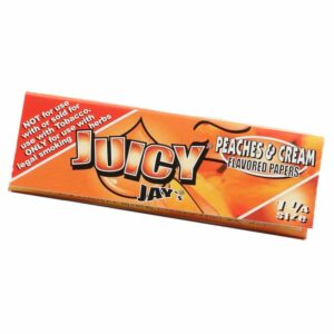Juicy Jay’s – Hemp Papers (1.25″) – Peaches & Cream | BC Weed Edible Canada
