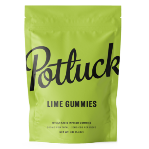 Potluck Extracts – Lime Gummies (CBD) – 200mg | BC Weed Edible Canada Potluck Extracts – Lime Gummies (CBD) – 200mg | BC Weed Edible Canada